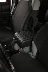 Rugged Ridge Center Console Cover Black 07-10 Jeep Wrangler thumbnail 1