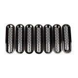 Rugged Ridge Grille Inserts Perforated 07-18 Jeep Wrangler thumbnail 1