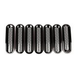 Rugged Ridge Grille Inserts Perforated 07-18 Jeep Wrangler thumbnail 2