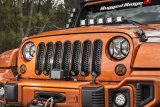 Rugged Ridge Grille Inserts Perforated 07-18 Jeep Wrangler thumbnail 5