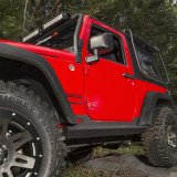 Rugged Ridge XHD Rock Sliders 07-18 Jeep Wrangler JK 2 Door thumbnail 4