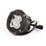 Rugged Ridge Round LED Light 3.5in Combo High/Low Beam thumbnail 1