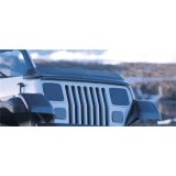 Rugged Ridge Bug Deflector Smoke 87-06 Jeep Wrangler thumbnail 1