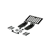 Rugged Ridge 98-06 Jeep Wrangler TJ Black Hood Kit thumbnail 3