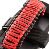 Rugged Ridge Paracord Grab Handles Red/Black Pair thumbnail 3
