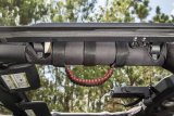 Rugged Ridge Paracord Grab Handles Red/Black Pair thumbnail 5