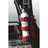 Rugged Ridge Fire Extinguisher Holder Red thumbnail 1