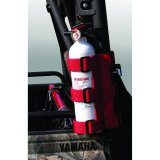 Rugged Ridge Fire Extinguisher Holder Red thumbnail 2