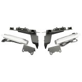 Rugged Ridge Chop Brackets Front Fender 18-21 Jeep Wrangler JL/JT Rubicon w/ DRLs thumbnail 1