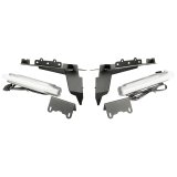 Rugged Ridge Chop Brackets Front Fender 18-21 Jeep Wrangler JL/JT Rubicon w/ DRLs thumbnail 2
