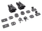 Rugged Ridge Locking Hood Catch Kit 07-18 Jeep Wrangler JKU / 18-22 Wrangler JL thumbnail 2