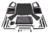Rugged Ridge Complete Soft Top w/Black Frame 76-95 Jeep Wrangler CJ/YJ thumbnail 1