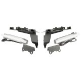 Rugged Ridge Chop Brackets Front Fender 20-23 Jeep Gladiator/Wrangler JL Overland/Sahara/Sport w/DRL thumbnail 4