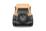 Rugged Ridge 18-25 Jeep Wrangler JKU 4dr Voyager Fastback Frameless Soft Top - Tan thumbnail 7