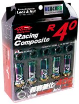 Project Kics 12x1.25 R40 Lug Nuts - Neo Chrome (20pcs No Locks) thumbnail 1
