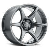 Kansei K11G Tandem 18x9.5in / 5x120 BP / 22mm Offset / 72.56mm Bore - Gunmetal Wheel thumbnail 1