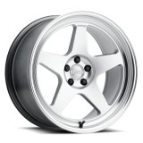 Kansei K12H KNP 17x8in / 5x120 BP / 35mm Offset / 72.56mm Bore - Hyper Silver thumbnail 1