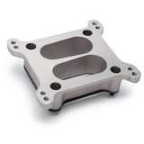 Edelbrock Carb Adapter Allows Rochester 4 Jet to Square-Bore Fit thumbnail 1