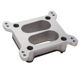 Edelbrock Carb Adapter Allows Rochester 4 Jet to Square-Bore Fit thumbnail 2