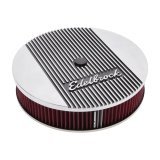 Edelbrock Air Cleaner Elite II 14In Diameter w/ 3In Element Standard Height Polished thumbnail 8