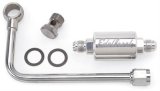 Edelbrock 3/8In Hard Fuel Line w/ -6 B-Nut and Polished Filter thumbnail 2