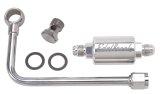 Edelbrock 3/8In Hard Fuel Line w/ -6 B-Nut and Polished Filter thumbnail 4