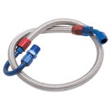 Edelbrock Fuel Line Braided Stainless for SBF ( Use w/ 8134 ) thumbnail 1