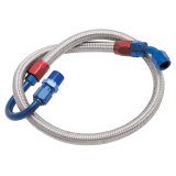 Edelbrock Fuel Line Braided Stainless for SBF ( Use w/ 8134 ) thumbnail 2