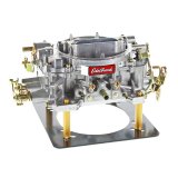 Edelbrock Carburetor Performer Series 4-Barrel 600 CFM Manual Choke Satin Finish thumbnail 2