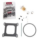 Edelbrock Carburetor Performer Series 4-Barrel 600 CFM Manual Choke Satin Finish thumbnail 3