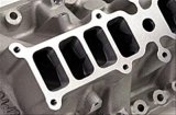 Edelbrock Intake Manifold Ford Mustang 5 0L Performer RPM II Manifold Black Finish thumbnail 3