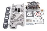 Edelbrock Manifold And Carb Kit Performer Small Block Ford 289-302 Natural Finish thumbnail 1