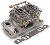 Edelbrock Performer RPM Dual-Quad Kit for 1986 And Prior SB-Chevy thumbnail 4
