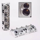 Edelbrock Cyl Head Perf RPM AMC 290 304 343 360 390 401 V-8 w/ Mach Exhst X-Over Complete thumbnail 1