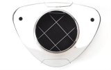 Edelbrock Air Cleaner Pro-Flo 1000 Series Triangular Steel Top 11 375In X 8 375In X 3In Chrome thumbnail 3