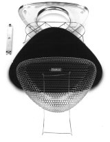 Edelbrock Air Cleaner Pro-Flo 1000 Series Triangular Steel Top 11 375In X 8 375In X 3In Chrome thumbnail 6