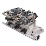 Edelbrock Dual Quad Kit RPM Air-Gap 289-302 Ford thumbnail 1
