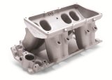 Edelbrock Intake Manifold Base Victor Tunnel Ram Chevrolet Big Block 468-582 CI V8 Rectangle Port thumbnail 2
