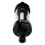 Edelbrock 5/16in i.d. Hose Clear View Fuel Filter thumbnail 5