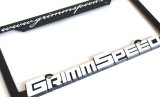 GrimmSpeed License Plate Frame (Pair) thumbnail 2