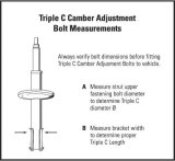 H&R TC114 Triple Camber Adjustment Bolts - 14mm thumbnail 1