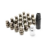 Wheel Mate Muteki SR35 Close End Lug Nuts w/ Lock Set - Chrome 12x1.50 35mm thumbnail 1