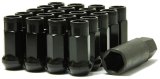 Wheel Mate Muteki SR48 Open End Lug Nuts - Black 12x1.25 48mm thumbnail 1