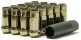Wheel Mate Muteki SR48 Open End Lug Nuts - Titanium 12x1.25 48mm thumbnail 1