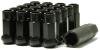 Wheel Mate Muteki SR48 Open End Lug Nuts - Black 12x1.50 48mm thumbnail 3