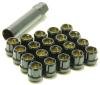 Wheel Mate Muteki Open End Lug Nuts - Deep Black 12x1.50 thumbnail 3