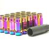 Wheel Mate Muteki SR48 Open End Locking Lug Nut Set of 4 - Neon 12x1.25 48mm thumbnail 2