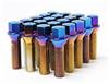 Wheel Mate Mevius Lug Bolt Set of 20 - Blue Neon 12x1.50 27mm Cone 60 DEG TAP thumbnail 4