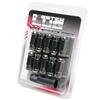 Wheel Mate Monster Open End Lug Nut Set of 20 - Black Chrome 14x1.50 thumbnail 3