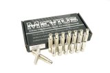 Wheel Mate Stud Conversion M14 x P1.25-M14 x P1.50 / 75mm L - Nickel Finish (QTY 20) thumbnail 1